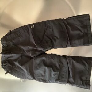 Lands' End Black Snow Pants for child